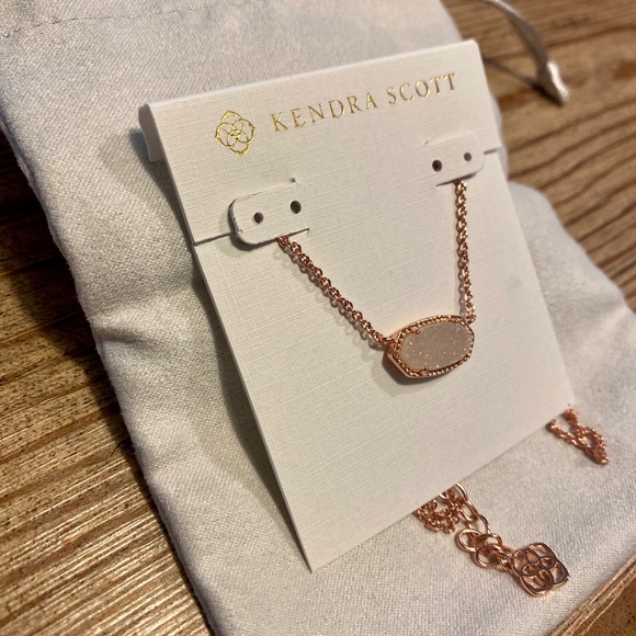 🛑 SOLD Kendra Scott Elisa Iridescent Druzy - Picture 12 of 16